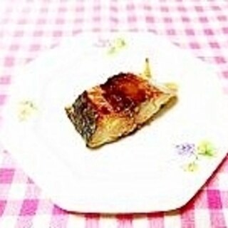 母の作る鯖の塩麴焼き